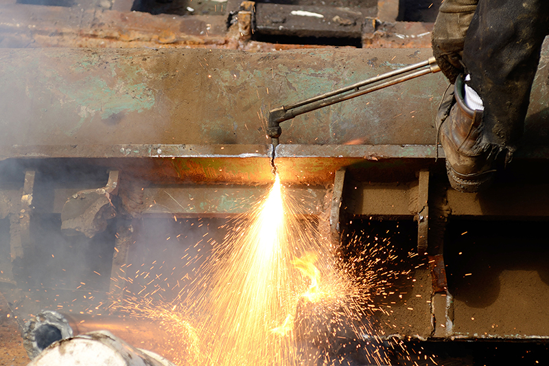 Демонтаж металлолома