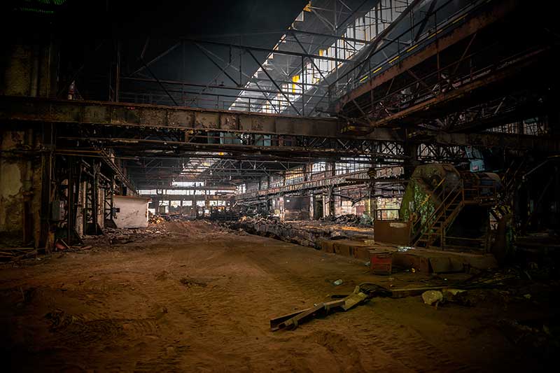 Демонтаж цехов